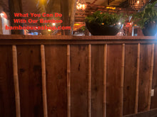 Load image into Gallery viewer, Bamboo Poles -Flamed Large-3.0" Diameter--1.0 ft-7.0 ft Length