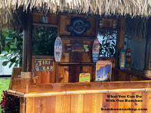 Load image into Gallery viewer, Bamboo Poles -Flamed Large-3.5" Diameter--1.0 ft-7.0 ft Length