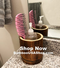 Load image into Gallery viewer, Bamboo Poles -Lot of 8 Flamed Bamboo Pole Pieces (2"- 2.5" diam. x 1 ft long) - bamboousashop.com