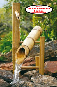 Japanese Water Feature - What You Can Do with Our Bamboo - bamboousashop.com